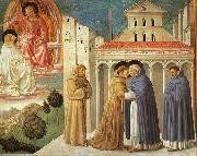 Benozzo Gozzoli The Meeting of Saint Francis and Saint Domenic oil